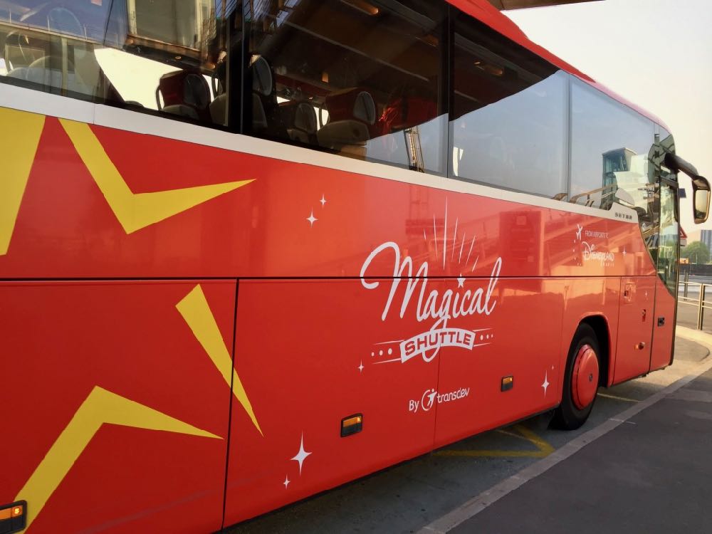 Bus Magical Shuttle a Disneyland Paris desde el aeropuerto