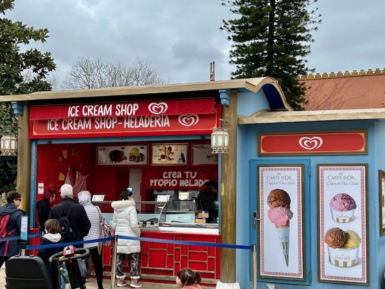Ice Cream Shop China PortAventura