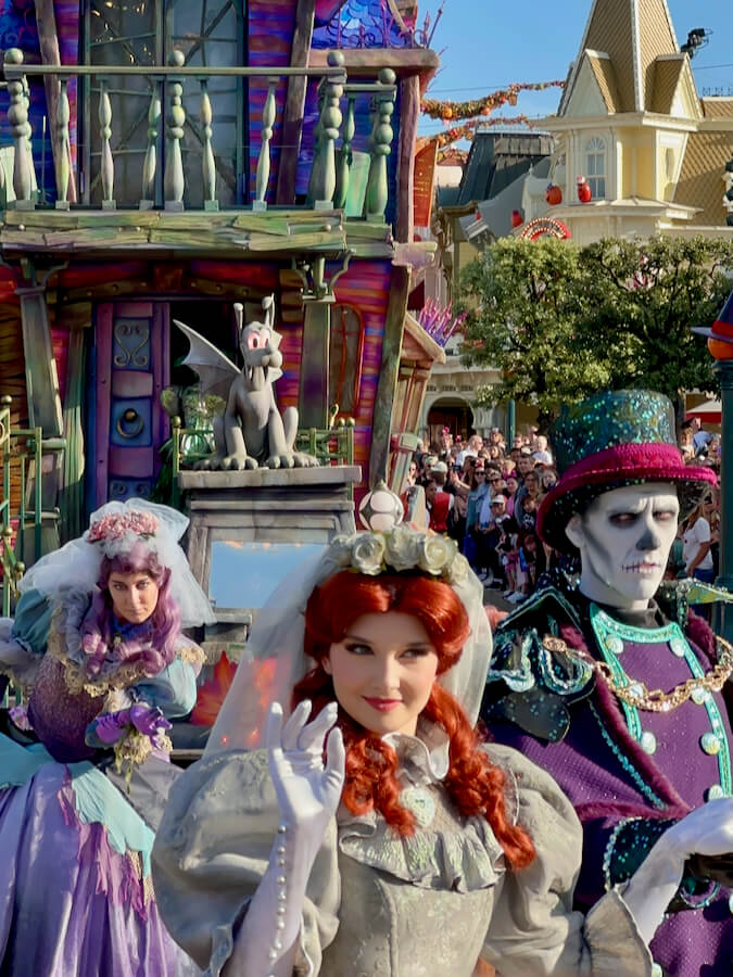 Personajes Cabalgata Halloween Disneyland Paris