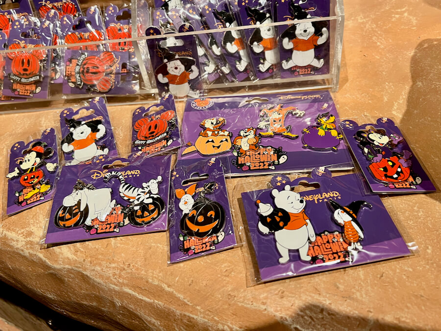 Pins de Halloween en Disneyland Paris 2
