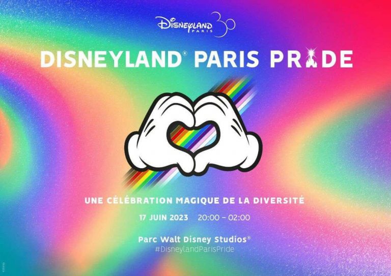 Logo Disneyland Paris Pride 2023
