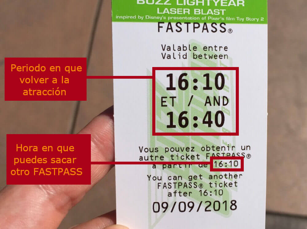 Así funciona el FASTPASS en Disneyland Paris