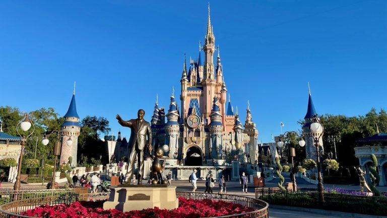 Castillo de la Cenicienta en Walt Disney World de Orlando