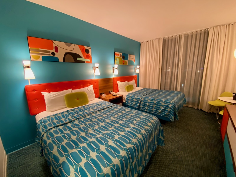 Habitación del hotel Cabana Bay Beach Resort de Universal Orlando