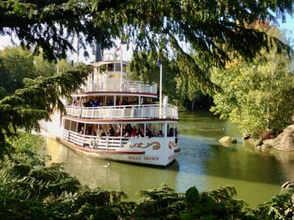 Barco de Thunder Mesa Riverboat Landing - Atracción de Disneyland Paris