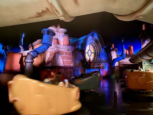 Interior de Ratatouille Atracción de Walt Disney Studios en Disneyland Paris