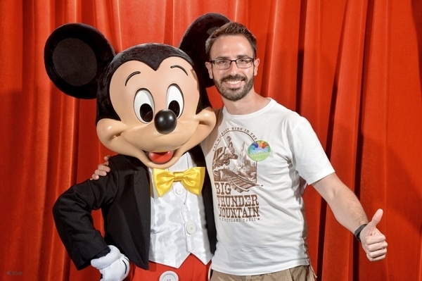Mickey Mouse en Meet Mickey - Atracción de Disneyland Paris
