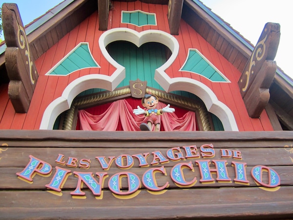 Pinocchio - Atracción de Disneyland Paris