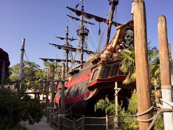 Pirate Galleon - Atracción de Disneyland Paris