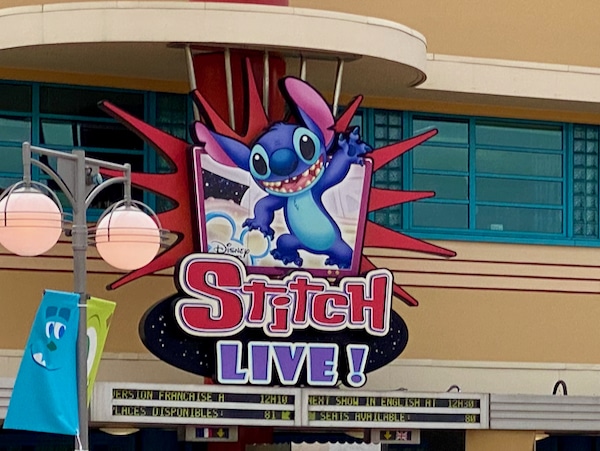 Stitch Live Atracción de Walt Disney Studios en Disneyland Paris