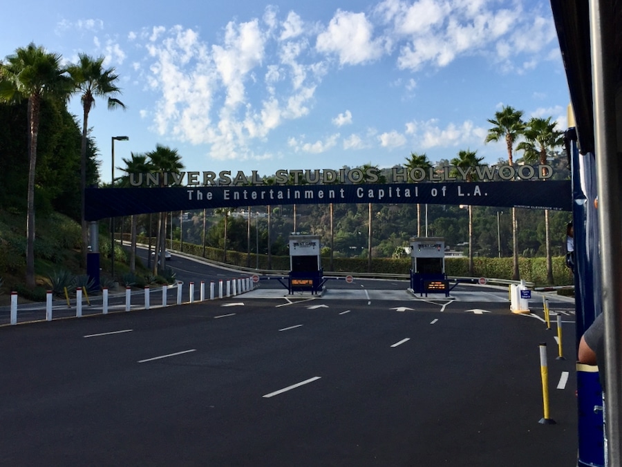 Universal Studios Hollywood Entrance View