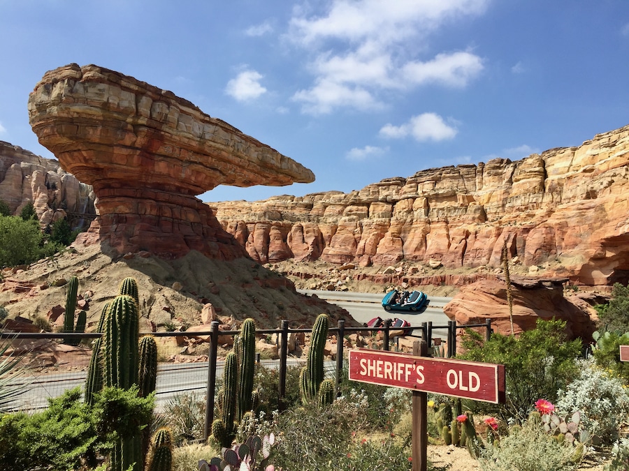 Atracción Radiator Springs Racers en Disney California Adventure