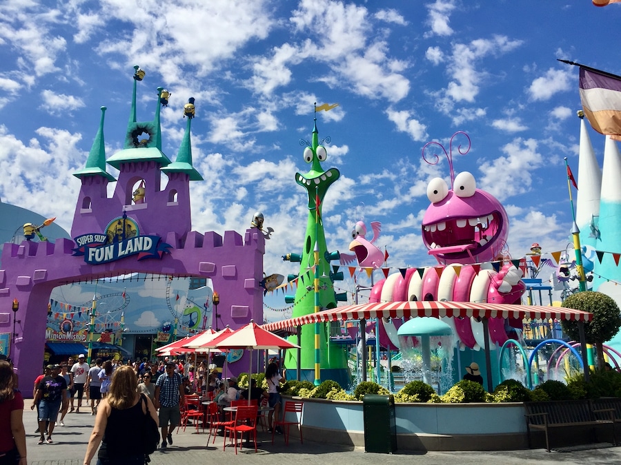 Área de Super Silly Fun Land de Los Minions en Universal Studios Hollywood