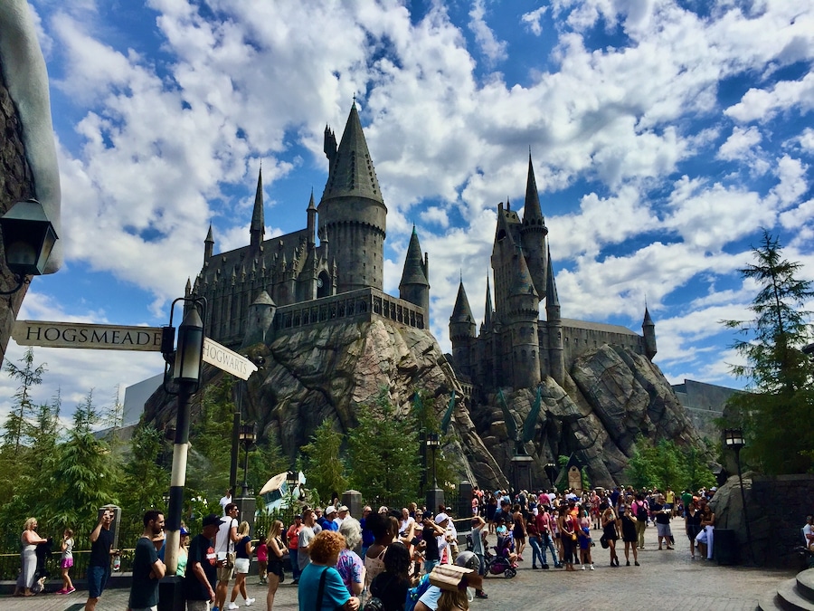Castillo de Hogwarts del Mundo Mágico de Harry Potter en Universal Studios Hollywood
