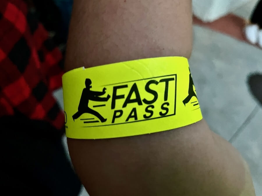 Pulsera Fast Pass de Horrorland Park