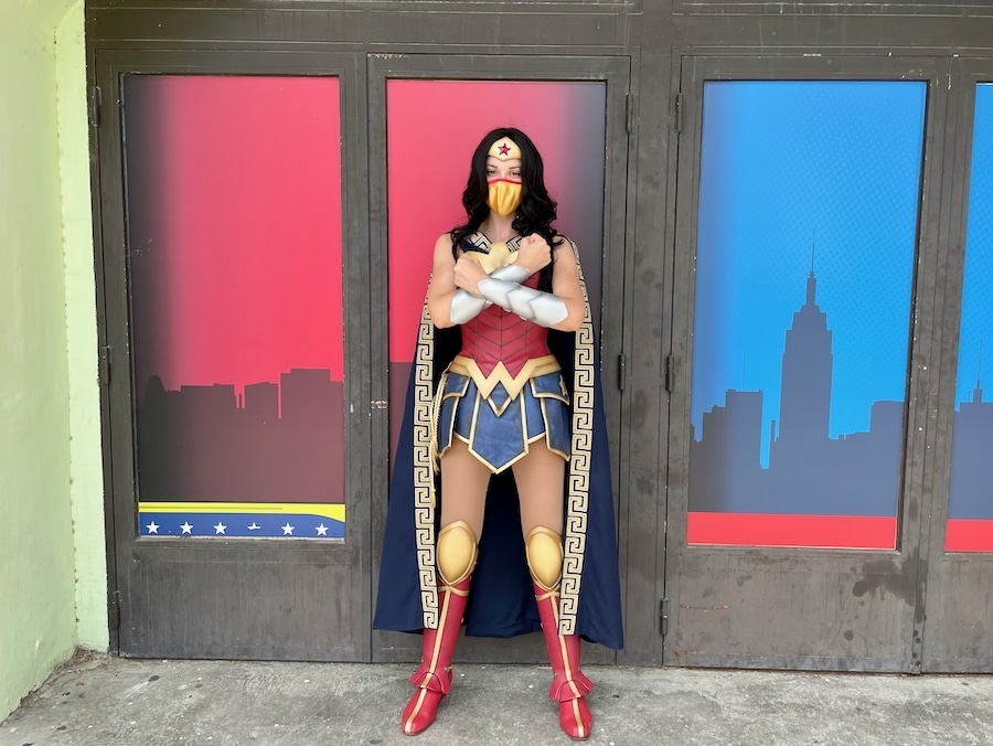 Wonder Woman en Parque Warner