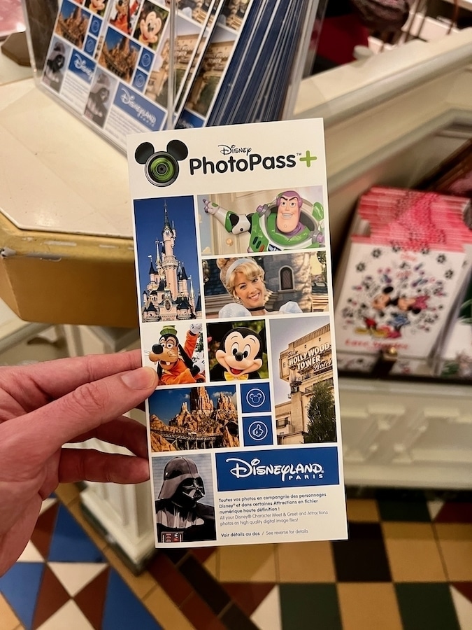 PhotoPass+ a la venta en Disneyland Paris