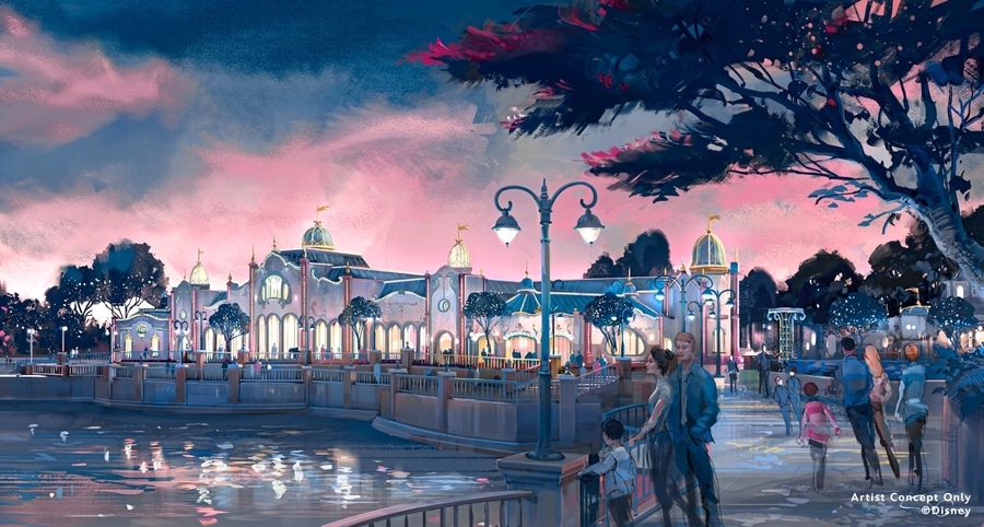 Nuevo restaurante Art Nouveau junto al lago de Walt Disney Studios