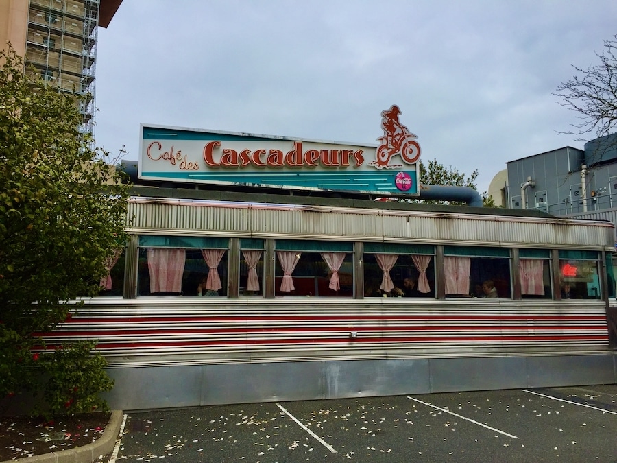 Antiguo Café des Cascadeurs en Disneyland Paris