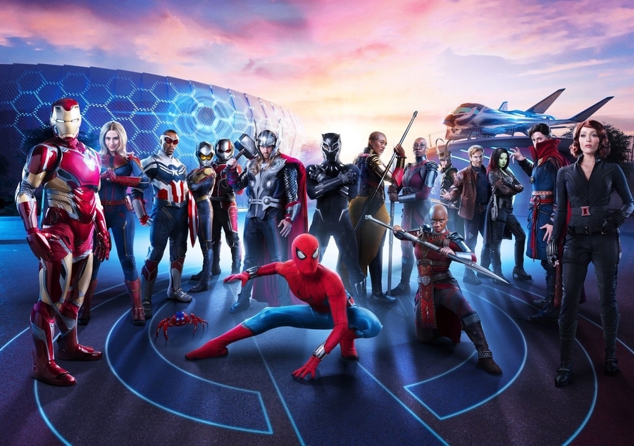 Personajes que podemos encontrar en el Avengers Campus de Disneyland Paris