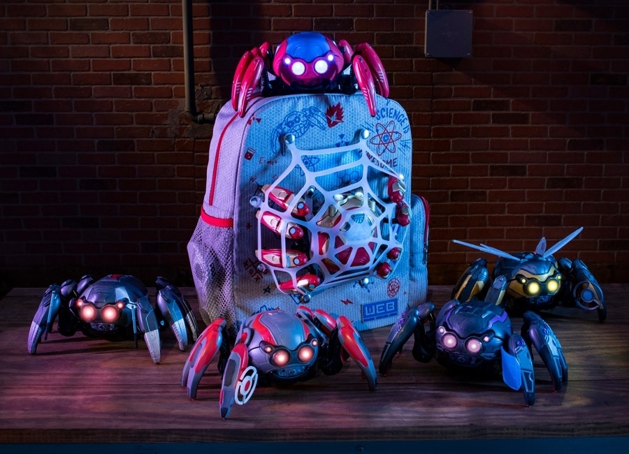 Spider-bots araña teledirigida Spider-Man en Avengers Campus
