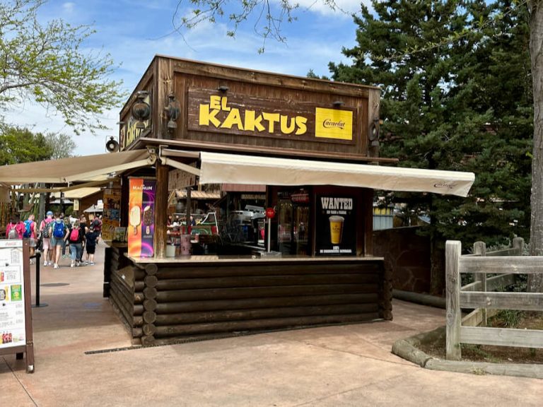 El Kaktus puesto de snacks en Far West de PortAventura