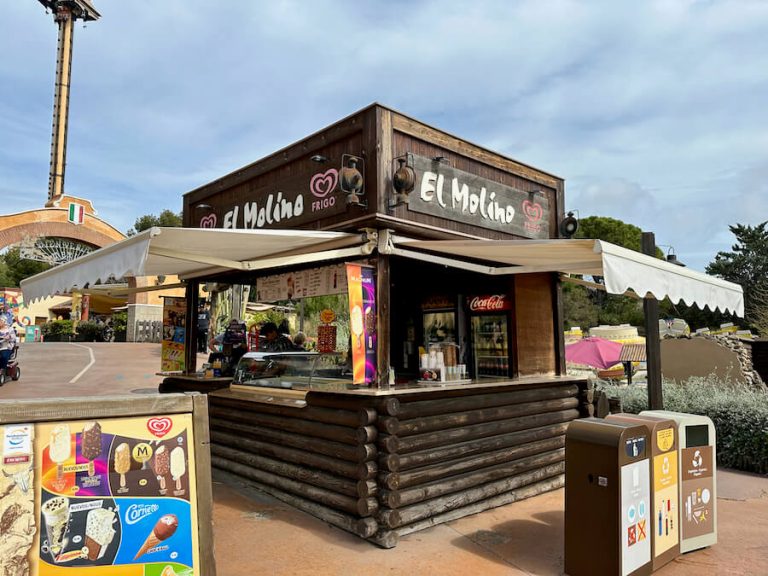 El Molino puesto de snacks en Far West de PortAventura