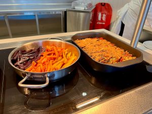 Zanahoras glaseadas de colores y cruble de verduras - PYM Kitchen