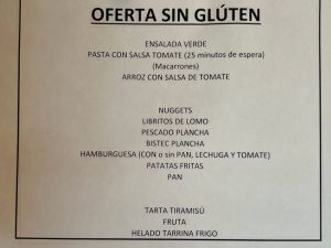 Oferta sin gluten - Buffet libre Marco Polo en PortAventura