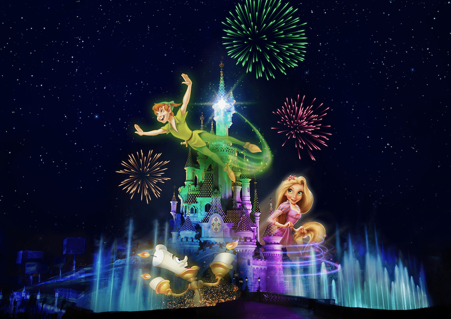 Disney Dreams espectáculo nocturno 30 aniversario Disneyland Paris