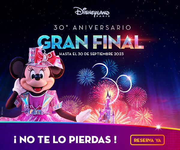 Disneyland Paris 30 Aniversario Gran Final sustain banner mobile