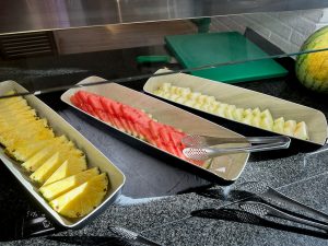 Buffet de cena en el Hotel PortAventura - fruta