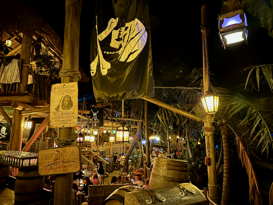 Captain Jacks Restaurant des Pirates en Disneyland Paris