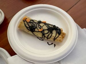 Burrito de chocolate - Halloween 2023 La Cantina PortAventura