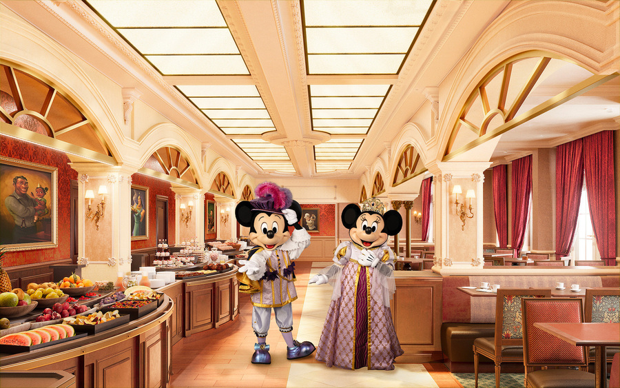 The Royal Banquet - Restaurante buffet libre con personajes Mickey y Minnie - Disneyland Hotel - Disneyland Paris