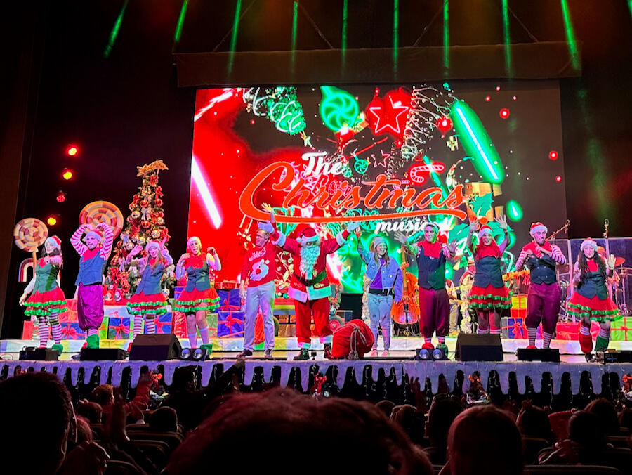 Espectáculo The Christmas Musical Live - Navidad Parque Warner