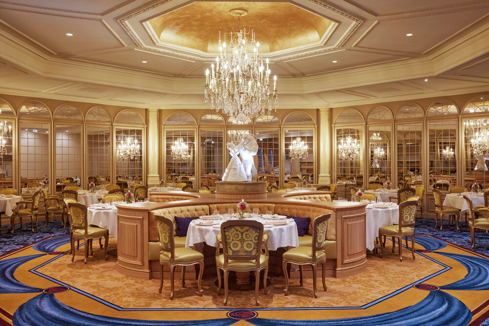 Comedor del restaurante La Table de Lumiere - Disneyland Hotel - Disneyland Paris