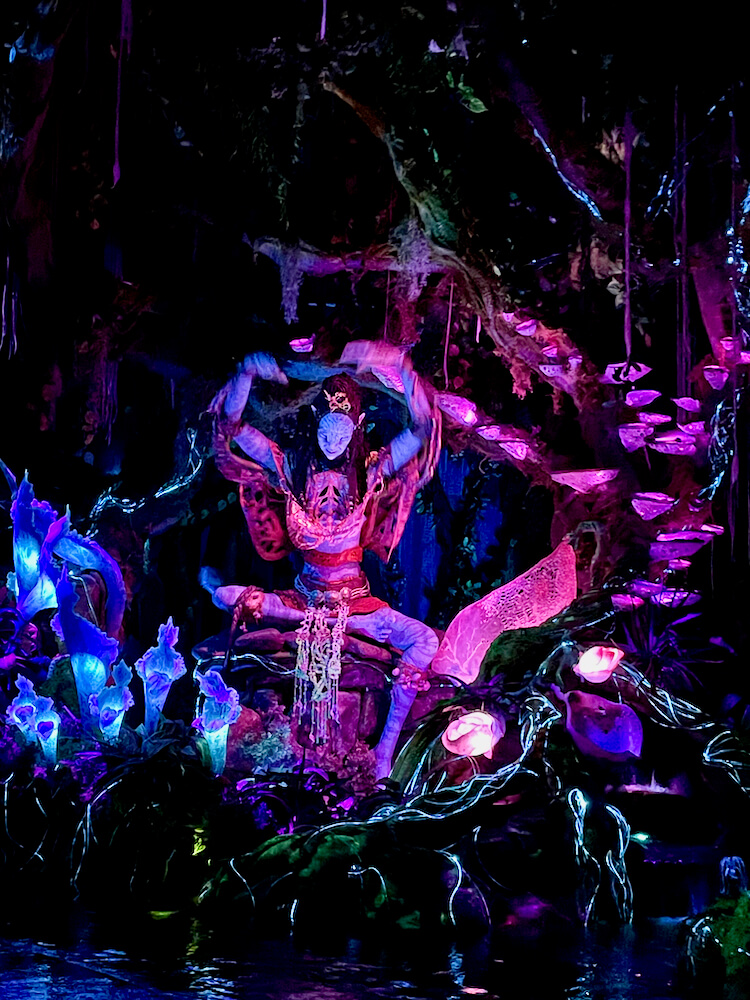 Navi River Journey atracción de Avatar en Animal Kingdom de Walt Disney World Orlando