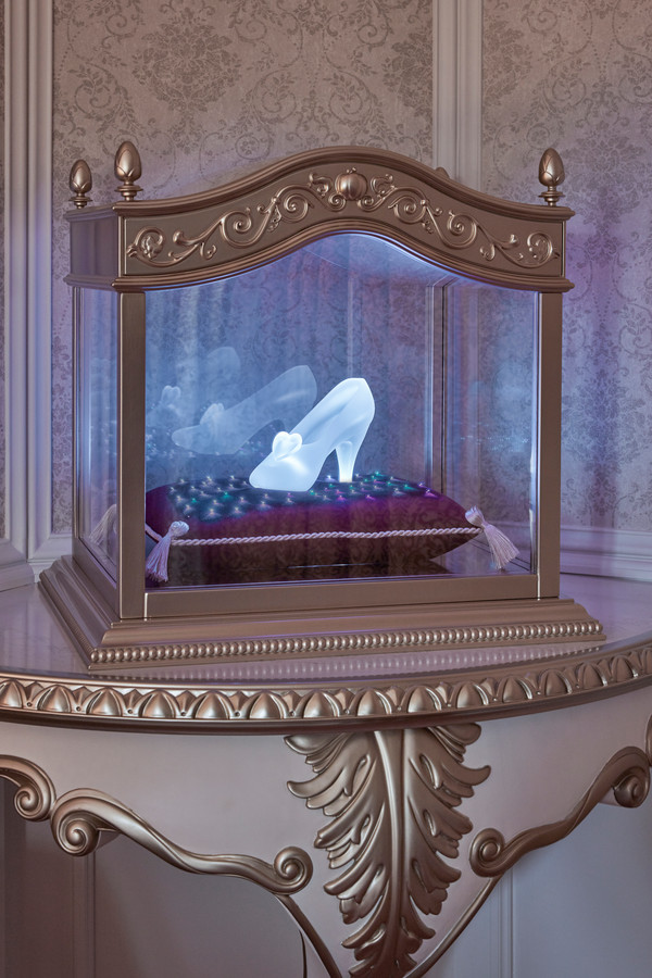 Zapato de cristal en la Suite de Cenicienta - Disneyland Hotel - Disneyland Paris