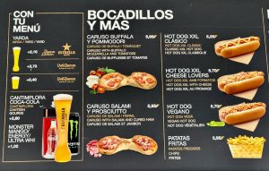 El Pòsit - Complementos menú, carusos, hot dogs, patatas 2024