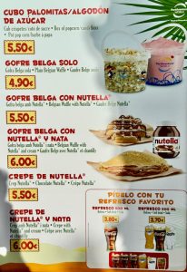 Palma Real - Snacks, Gofres y Crepes 2024