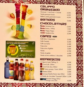 Waitan Juice - Granizados, batidos, chocolatinas, cafés y refrescos 2024