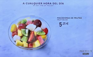 Café Saula - Macedonia de frutas 2024