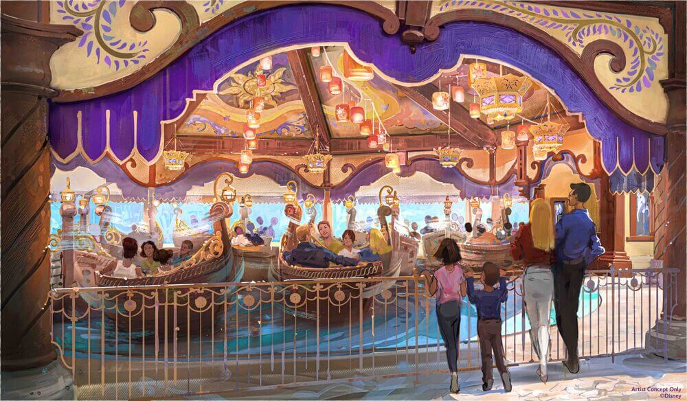 Raiponce Tangled Spin - Nueva atracción de Enredados en Walt Disney Studios - Disney Adventure World de Disneyland Paris